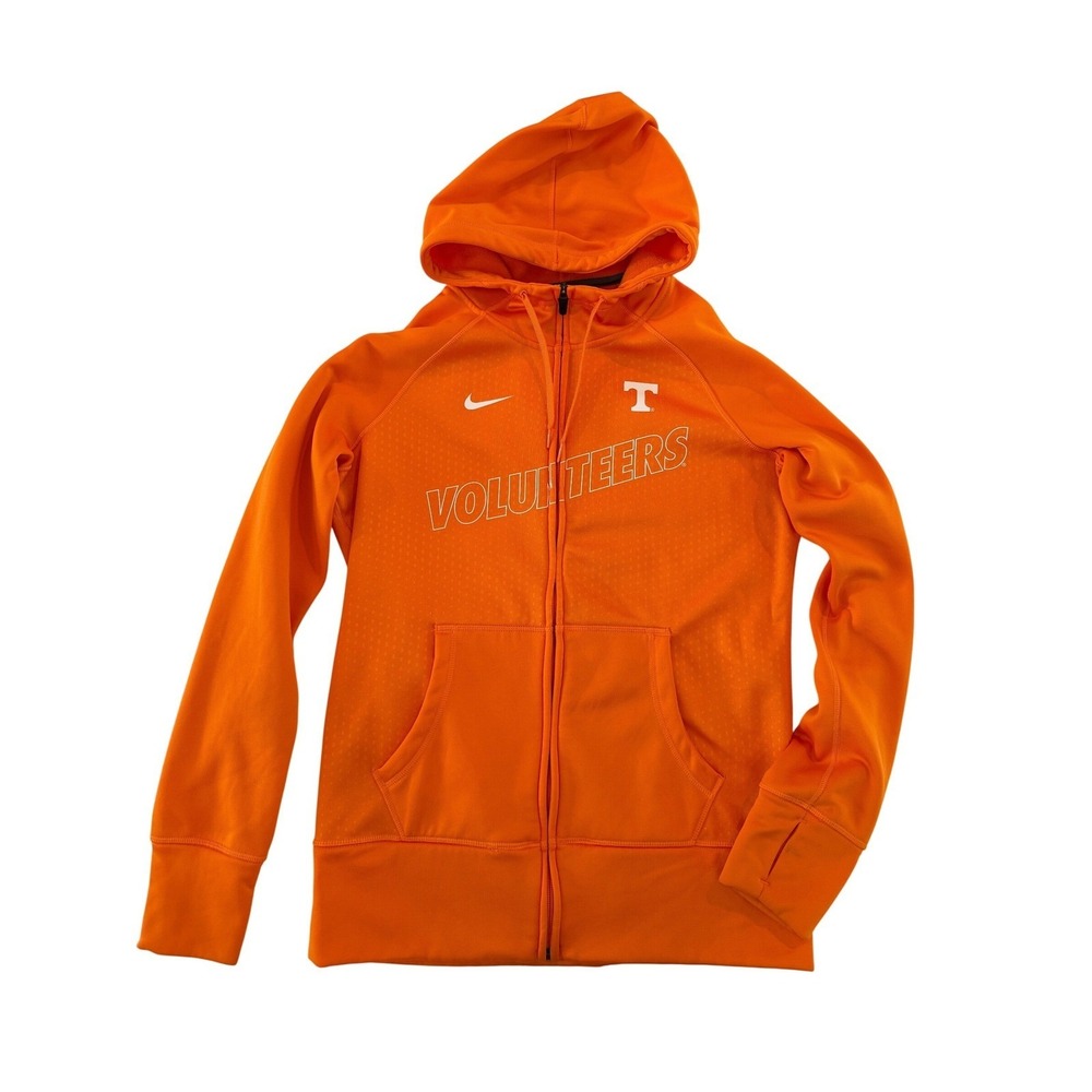 Tennessee Volunteers Nike Therma-FIT Full Zip Hoodie Jacket Orange Medium VOLS
